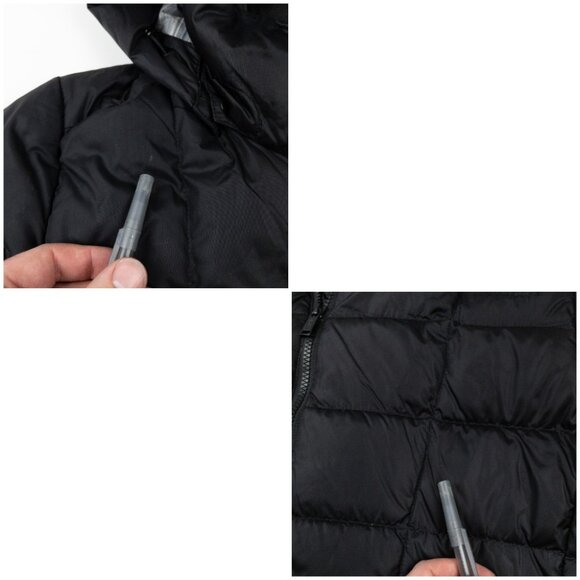 The North Face Metropolis II Parka Women's XL Black 550 Down Puffer Winter Coat - Picture 16 of 16